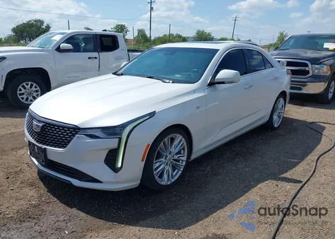 2020 Cadillac Ct4 Premium Luxury из США, поврежденный, VIN 1G6DB5RK0L0139372